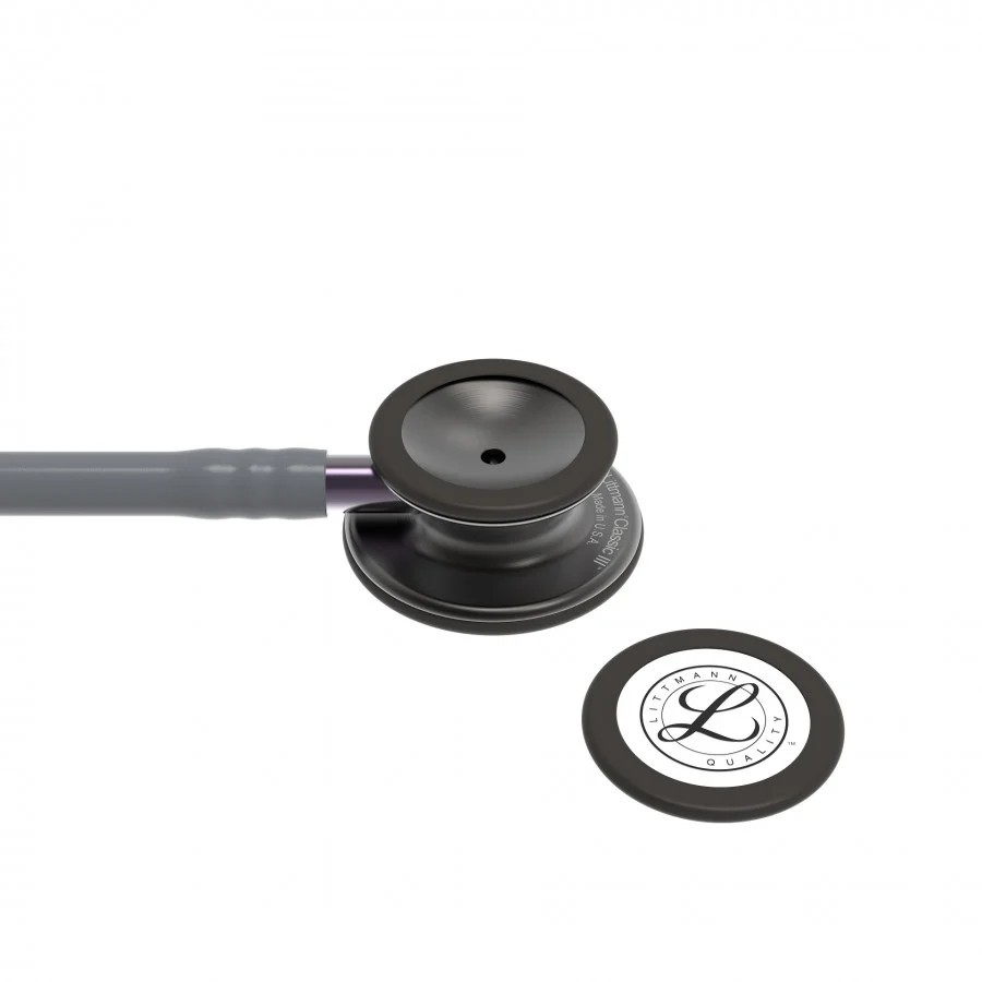 3M™ Littmann® Classic III™ Monitoring Stethoscope, SMOKE FINISH, grey